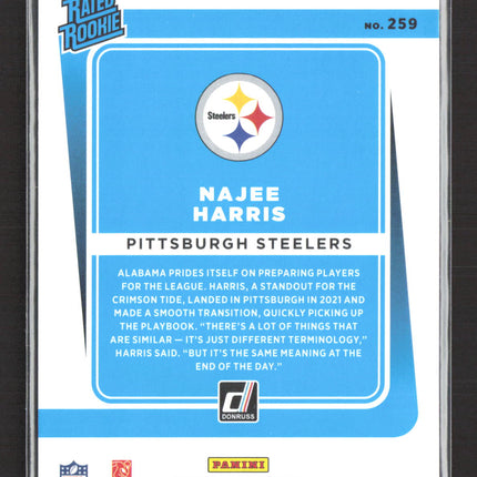 2021 Panini Donruss Najee Harris #259