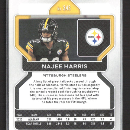 2021 Panini Prizm Najee Harris #343 RC