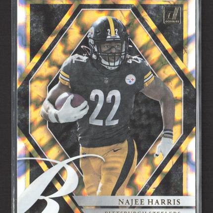 2021 Panini Donruss Elite Series Rookies Najee Harris #ESR-JHA Mosaic
