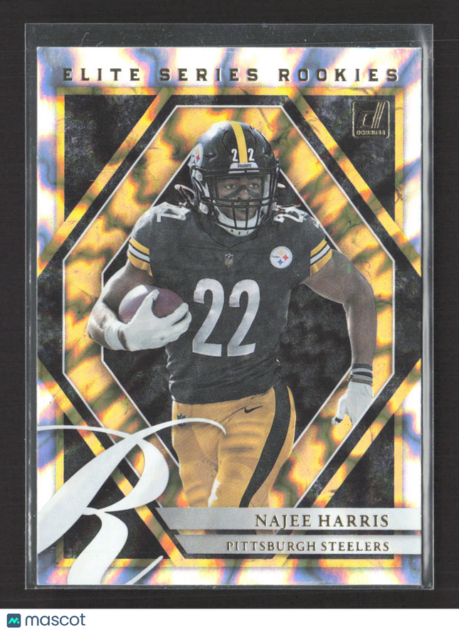 2021 Panini Donruss Elite Series Rookies Najee Harris #ESR-JHA Mosaic