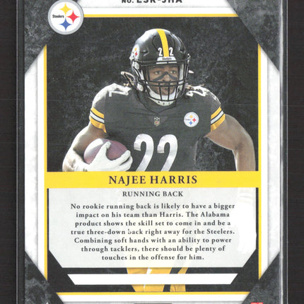 2021 Panini Donruss Elite Series Rookies Najee Harris #ESR-JHA Mosaic