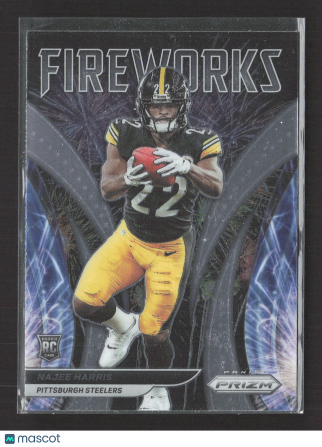 2021 Panini Prizm Fireworks Najee Harris #F-6 RC