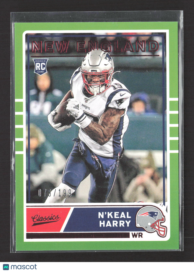 2020 Panini Chronicles Classics Football N'Keal Harry #C-5 Green RC