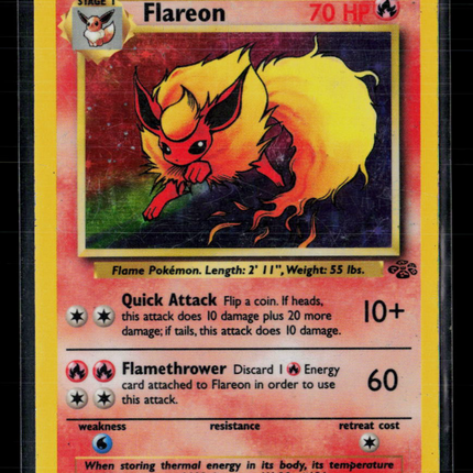 Pokemon 1999 Jungle Flareon #3/64