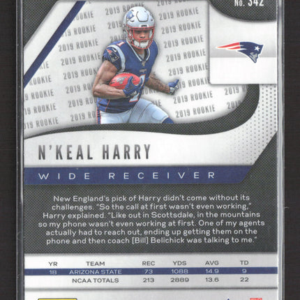 2019 Panini Prizm N'Keal Harry #342 RC