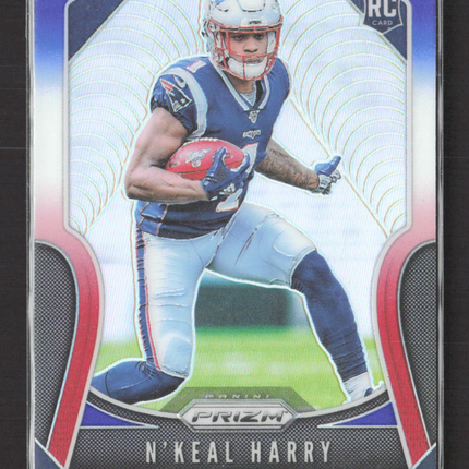 2019 Panini Prizm N'Keal Harry #342 Red White Blue RC