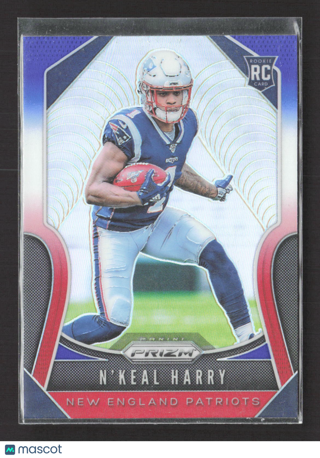 2019 Panini Prizm N'Keal Harry #342 Red White Blue RC
