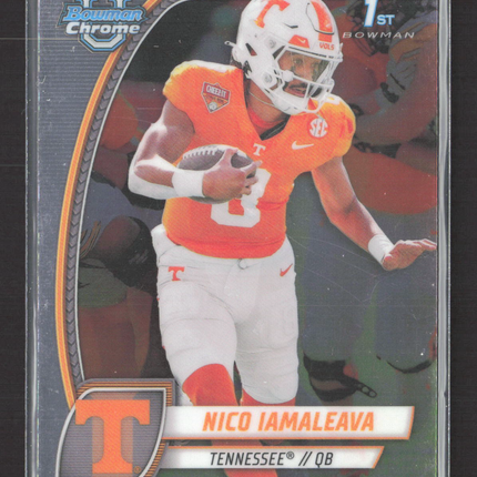 2024 Bowman Chrome University Nico Iamaleava #139 1st Bowman