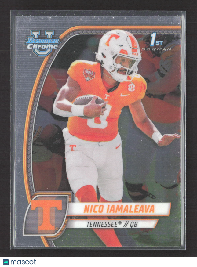2024 Bowman Chrome University Nico Iamaleava #139 1st Bowman