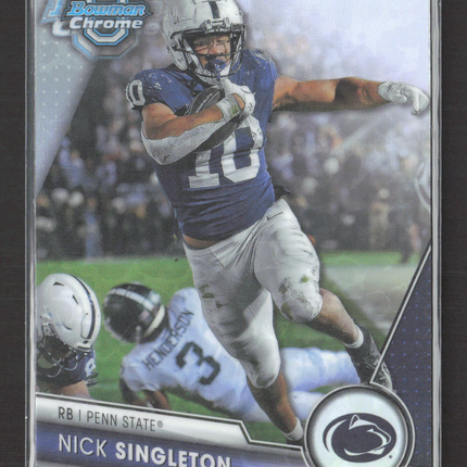 2023 Bowman Chrome University Nick Singleton #114 Refractor