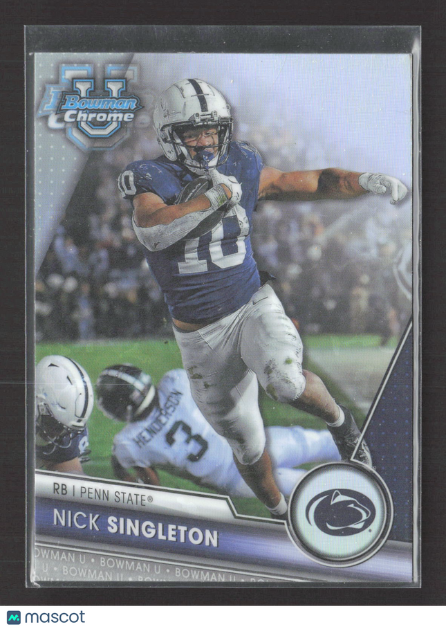 2023 Bowman Chrome University Nick Singleton #114 Refractor
