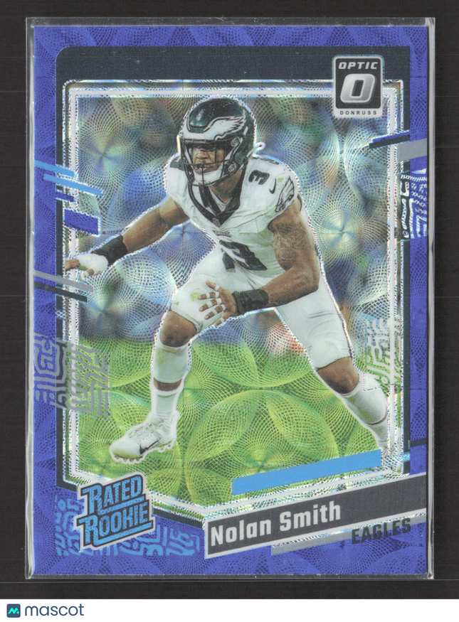 2023 Panini Donruss Optic Nolan Smith #283 Blue Scope