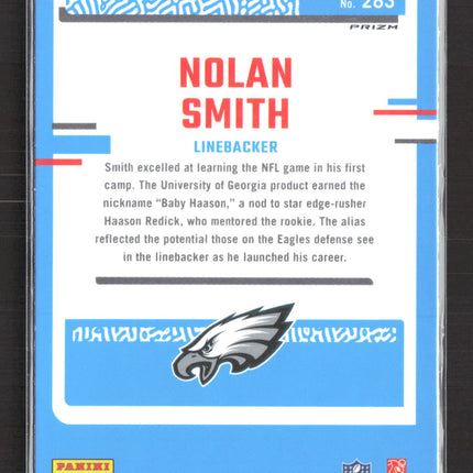 2023 Panini Donruss Optic Nolan Smith #283 Blue Scope