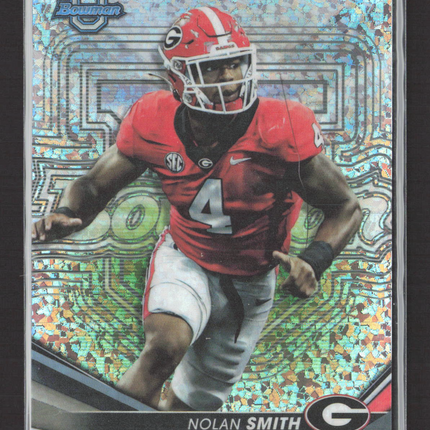 2022 Bowman University Nolan Smith #8 Atomic Refractor 201/299