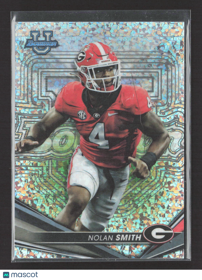 2022 Bowman University Nolan Smith #8 Atomic Refractor 201/299