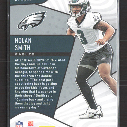 2023 Panini Donruss Rookie Revolution Nolan Smith #RR-22