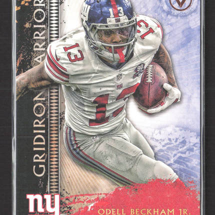 2015 Topps Valor Gridiron Warriors Odell Beckham Jr. #GW-OB