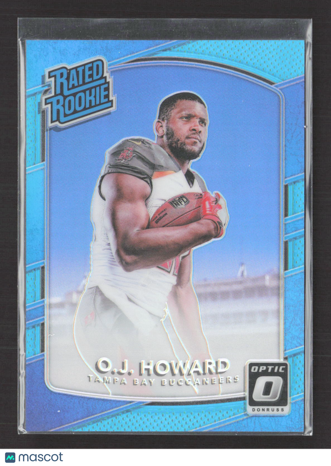 2017 Panini Donruss Optic Prizm O.J. Howard #192 Blue 215/299