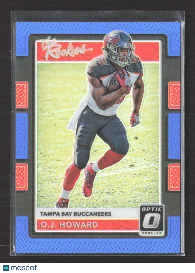 2017 Panini Donruss Optic The Rookies O.J. Howard #9 Blue /149