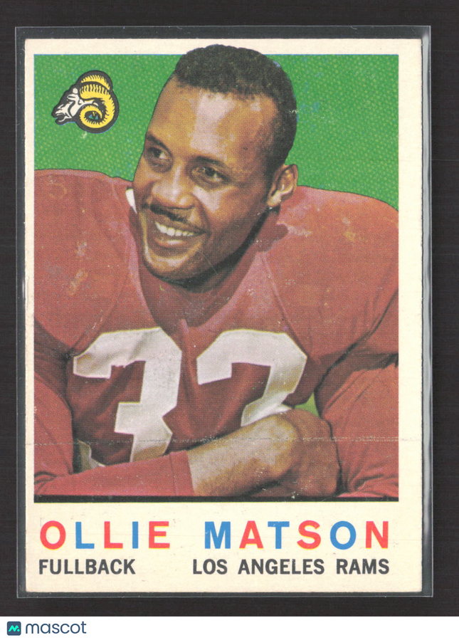 1959 Topps Ollie Matson #50