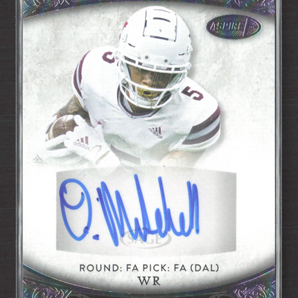 2021 SAGE Aspire Football Osirus Mitchell #ASP-77 Auto