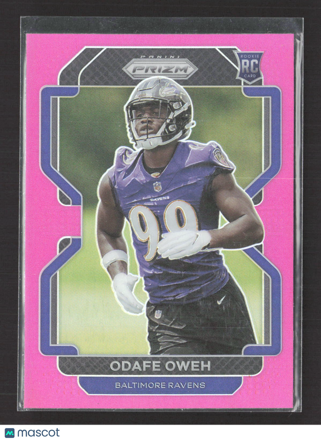 2021 Panini Prizm Odafe Oweh #380 Pink RC