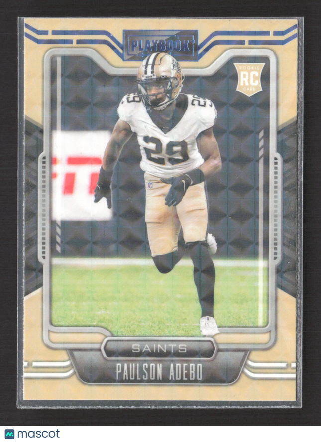 2021 Panini Playbook Paulson Adebo #171 RC