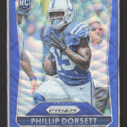 2015 Panini Prizm Phillip Dorsett #276 Blue RC 035/150