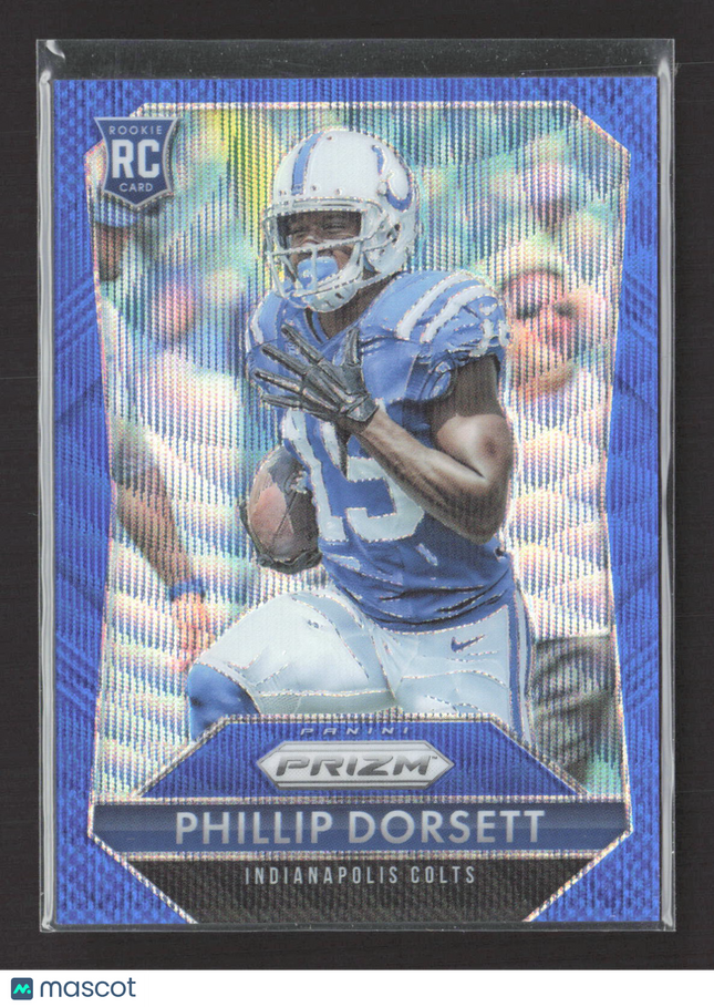 2015 Panini Prizm Phillip Dorsett #276 Blue RC 035/150