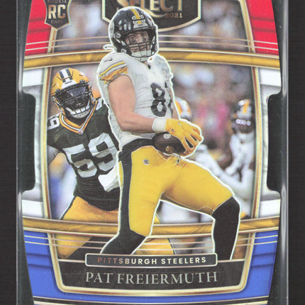 2022 Panini Select Concourse Pat Freiermuth #59 Red White Blue Prizm RC