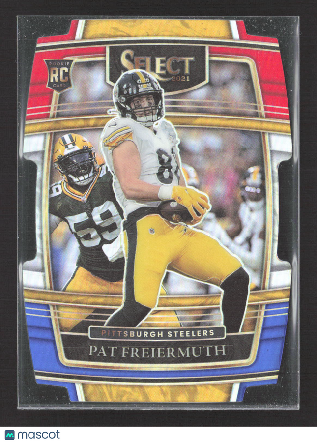 2022 Panini Select Concourse Pat Freiermuth #59 Red White Blue Prizm RC