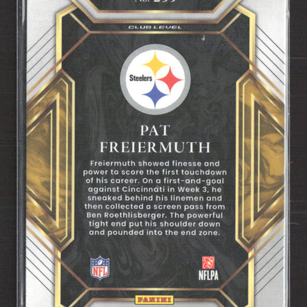 2022 Panini Select Football Pat Freiermuth #259 Club Level RC