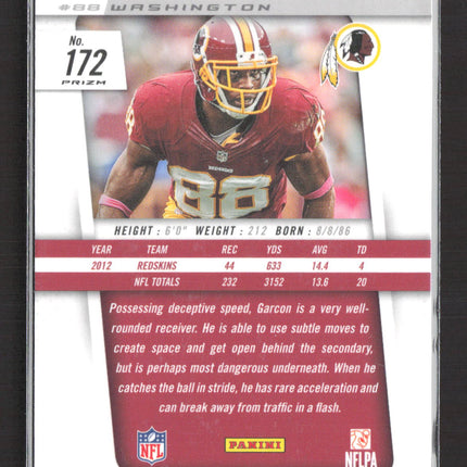 2013 Panini Prizm Pierre Garcon #172 Blue