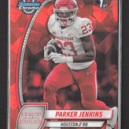 2024 Bowman Chrome University Parker Jenkins #141 Orange 1st Bowman 04/25
