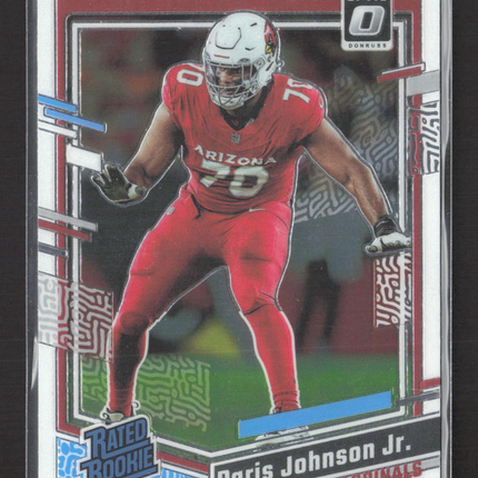 2023 Panini Donruss Optic Football Paris Johnson Jr. #205