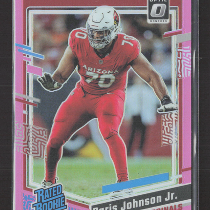 2023 Panini Donruss Optic Paris Johnson Jr. #205 Pink