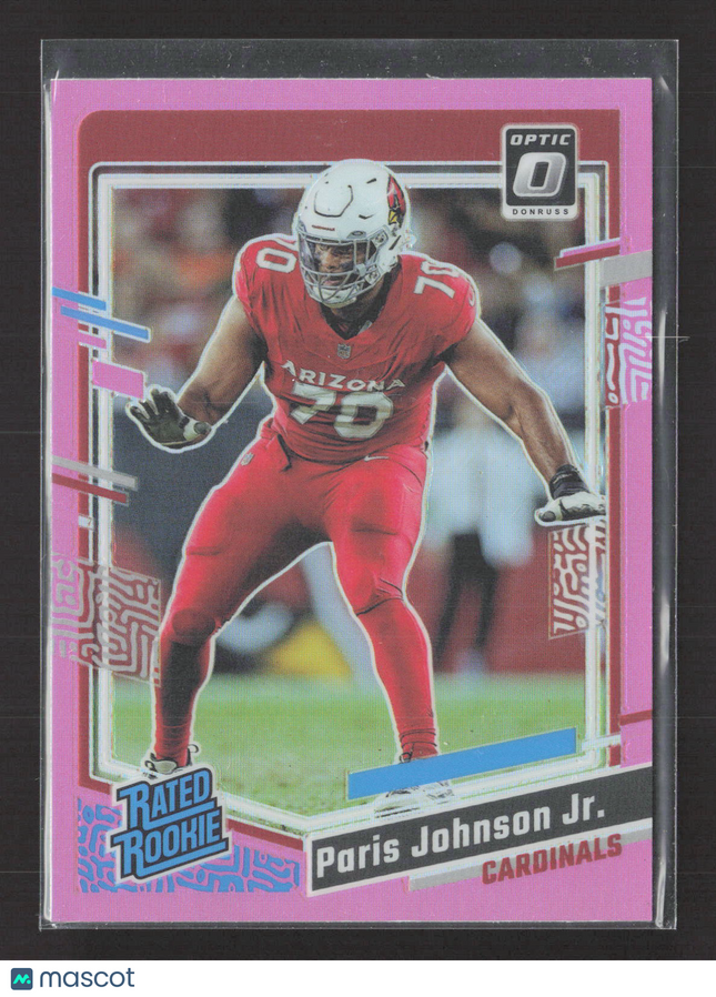 2023 Panini Donruss Optic Paris Johnson Jr. #205 Pink