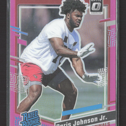 2023 Panini Donruss Optic Paris Johnson Jr. #304 Pink