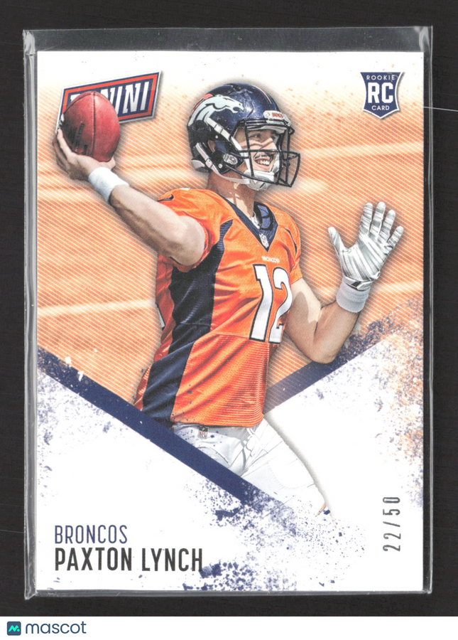 2016 Panini Panini Day Paxton Lynch #54 22/50 RC