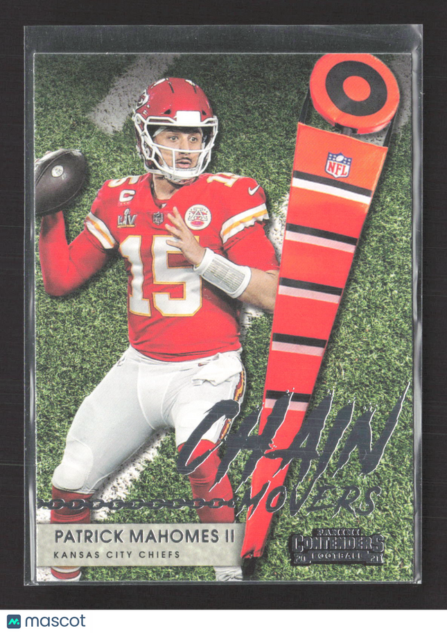 2021 Panini Contenders Chain Movers Patrick Mahomes II #CM-PMA