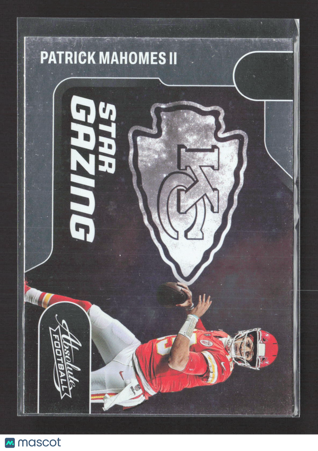 2022 Panini Absolute Football Star Gazing Patrick Mahomes II #SG-2