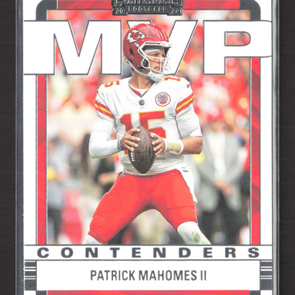 2023 Panini Contenders Football Patrick Mahomes II #MVP-PMA