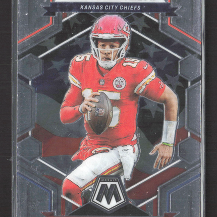 2023 Panini Mosaic Football Patrick Mahomes II #251 National Pride