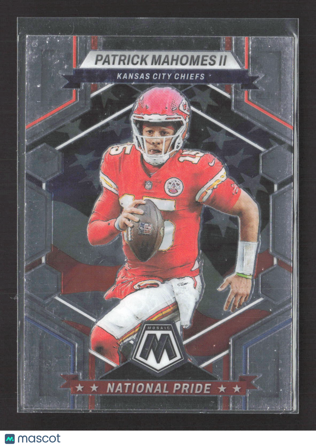 2023 Panini Mosaic Football Patrick Mahomes II #251 National Pride