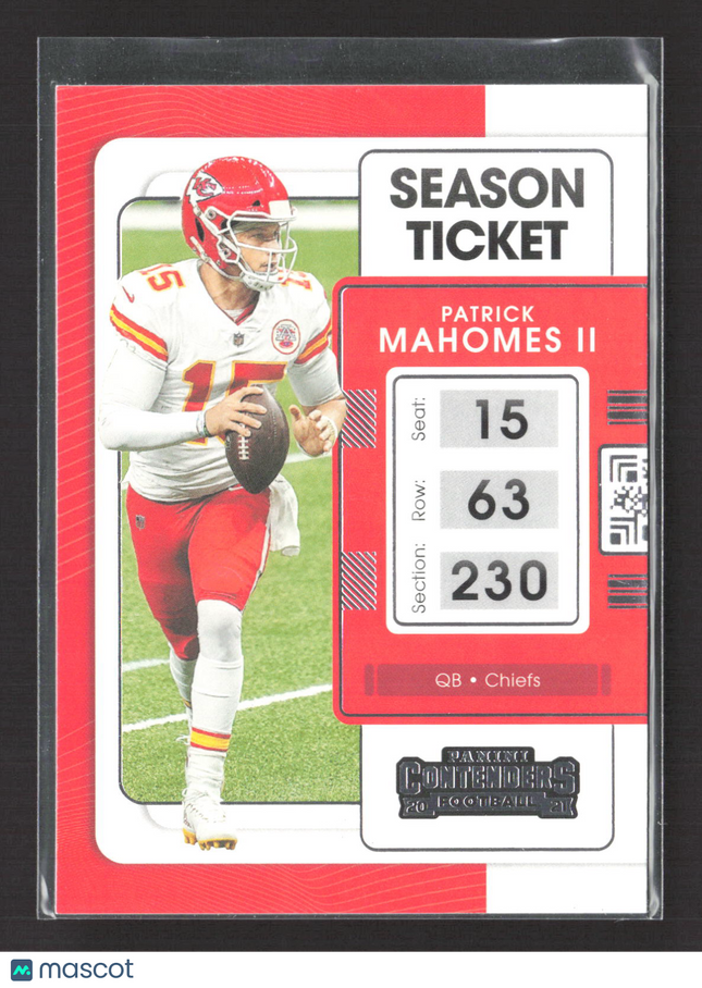 2021 Panini Contenders Football Patrick Mahomes II #47