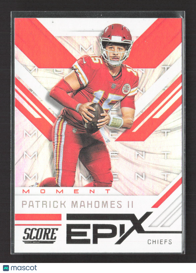 2019 Panini Score Epix Moment Patrick Mahomes II #EM-3