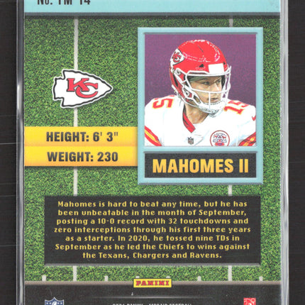 2021 Panini Mosaic Patrick Mahomes II #TM-14