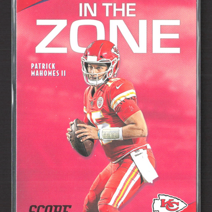 2020 Score Football In the Zone Patrick Mahomes II #IZ-PM