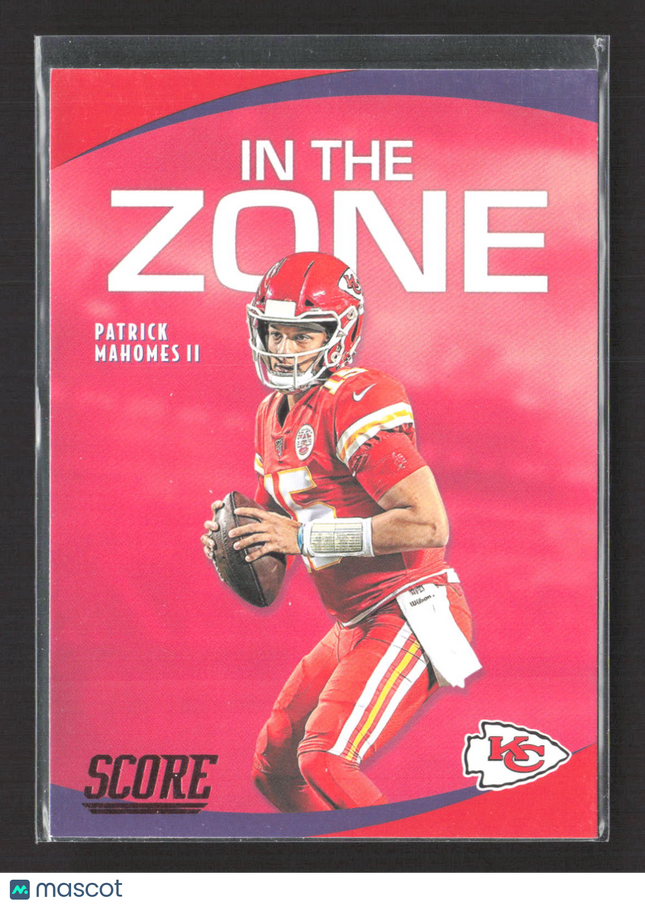 2020 Score Football In the Zone Patrick Mahomes II #IZ-PM