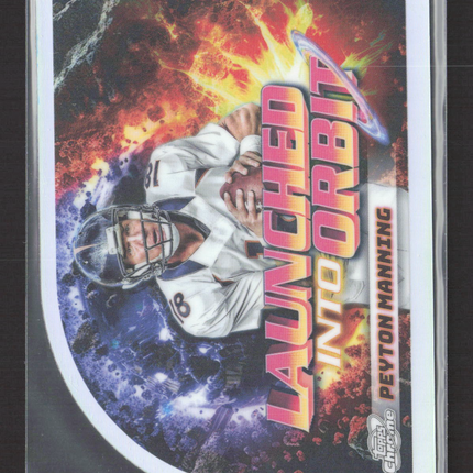 2024 Topps Chrome Launched Into Orbit Peyton Manning #LIO-12